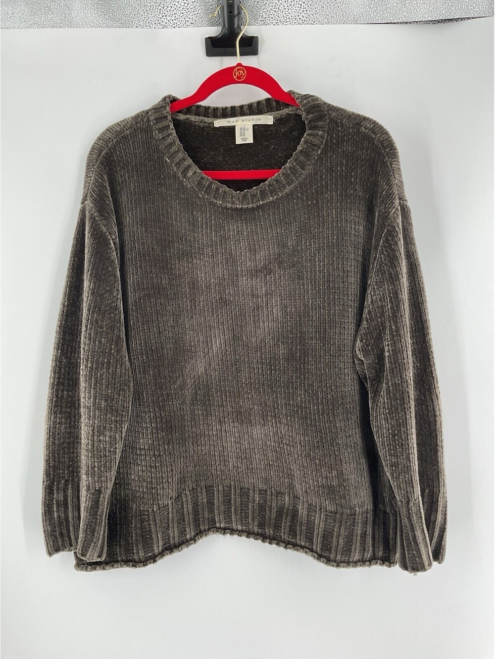 Max Studio Women’s XL Very Soft Sweater Brown 134
